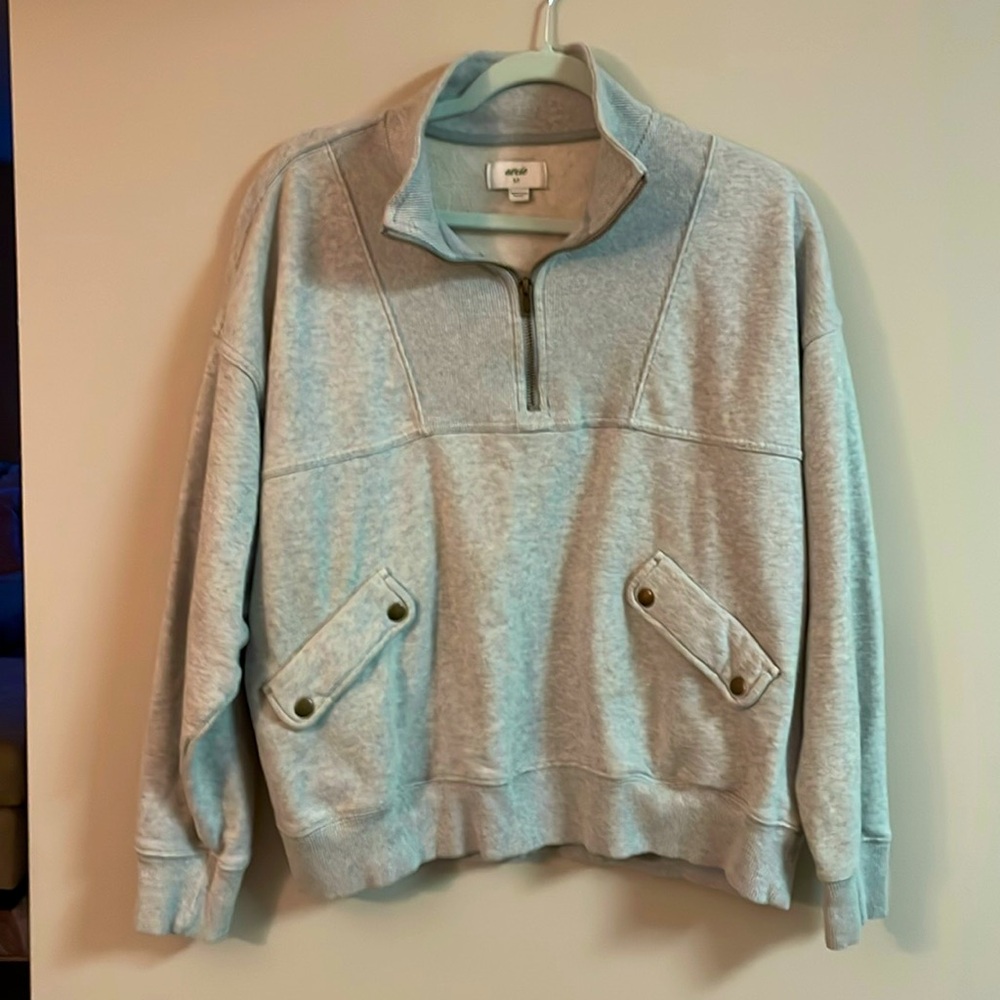 Aerie Quarter Zip Sweater